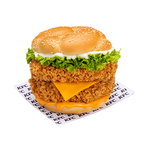 HOME mighty zinger burger